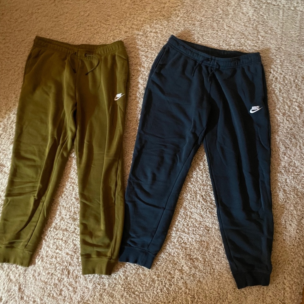 Women's size Medium Nike Fleece Joggers for sale